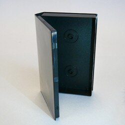 Black VHS Tape Case with Outer Slee
